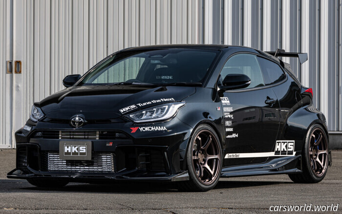 HKS Tunes The One GR Model That Is Unavailable To Us | Carscoops